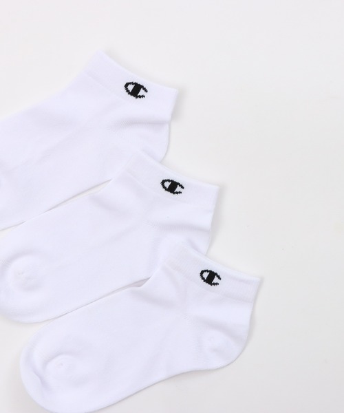 Champion（チャンピオン）の「【Champion/チャンピオン】レディース 【3足組】スニーカーインソックス（ソックス/靴下・レディース・ブラック/ホワイト・SMALL）」の4枚目の写真