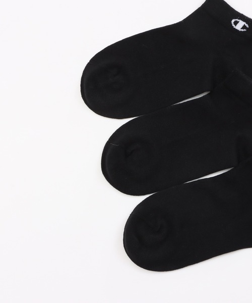 Champion（チャンピオン）の「【Champion/チャンピオン】レディース 【3足組】スニーカーインソックス（ソックス/靴下・レディース・ブラック/ホワイト・SMALL）」の8枚目の写真