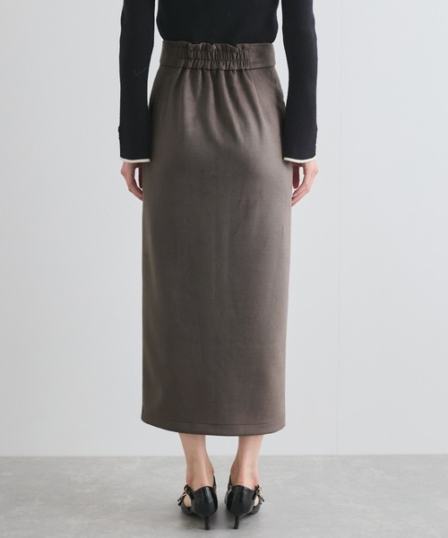 VIS（ビス）の「スエードポンチアイラインスカート（スカート・レディース・ベージュ/チャコールグレー/ブルー系その他4・S/M）」の18枚目の写真