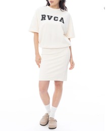 RVCA/ルーカ Tシャツワンピース BF043-390