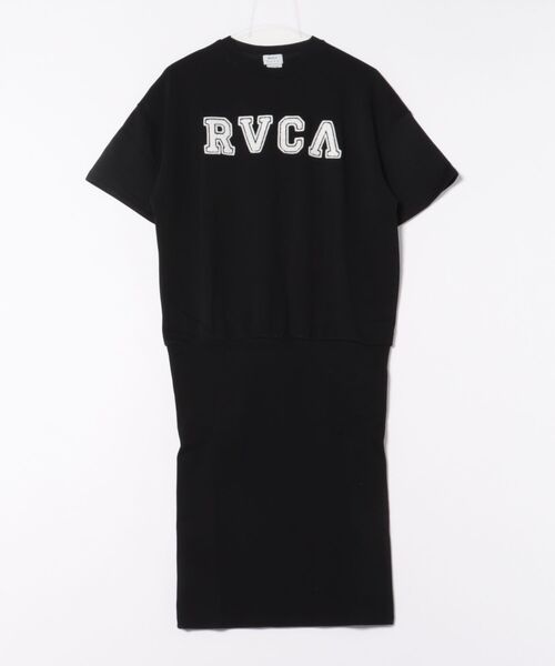 RVCA（ルーカ）の「RVCA/ルーカ Tシャツワンピース BF043-390（ワンピース・レディース・グレー/ブラック/ホワイト・M）」の17枚目の写真