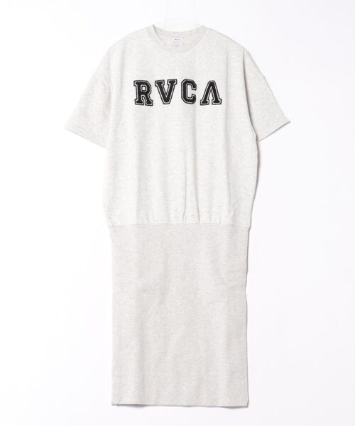 RVCA（ルーカ）の「RVCA/ルーカ Tシャツワンピース BF043-390（ワンピース・レディース・グレー/ブラック/ホワイト・M）」の18枚目の写真