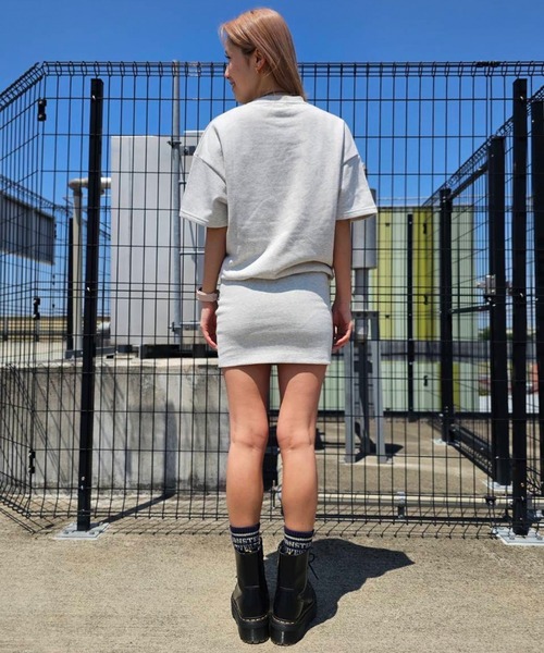 RVCA（ルーカ）の「RVCA/ルーカ Tシャツワンピース BF043-390（ワンピース・レディース・グレー/ブラック/ホワイト・M）」の12枚目の写真