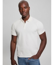 HOUNDSTOOTH Jacquard Polo Shirt ポロシャツ