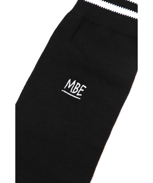 MASTER BUNNY EDITION（マスターバニーエディション）の「【MASTER BUNNY EDITION】ニーハイソックス (LADIES)（ソックス/靴下・レディース・ブラック/グレー・FREE）」の4枚目の写真