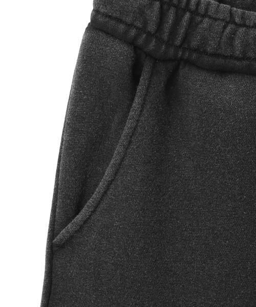 LUCY（ルーシー）の「LUCY/ダメージスウェットバギーパンツ（スウェットパンツ・メンズ・ブラック/杢グレー・MEDIUM/LARGE）」の4枚目の写真