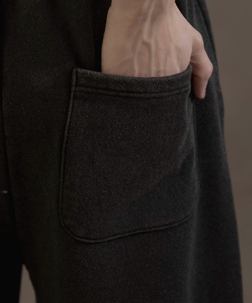 LUCY（ルーシー）の「LUCY/ダメージスウェットバギーパンツ（スウェットパンツ・メンズ・ブラック/杢グレー・MEDIUM/LARGE）」の13枚目の写真