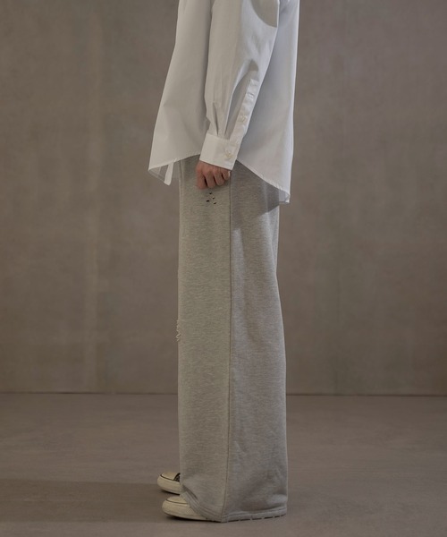 LUCY（ルーシー）の「LUCY/ダメージスウェットバギーパンツ（スウェットパンツ・メンズ・ブラック/杢グレー・MEDIUM/LARGE）」の22枚目の写真