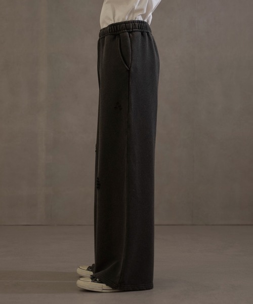 LUCY（ルーシー）の「LUCY/ダメージスウェットバギーパンツ（スウェットパンツ・メンズ・ブラック/杢グレー・MEDIUM/LARGE）」の15枚目の写真