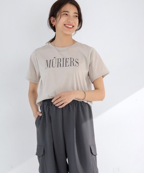 Bou Jeloud(ブージュルード)の「コットンロゴパールTシャツ(Tシャツ/カットソー・レディース・ホワイト・FREE)」の20枚目の写真