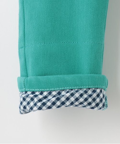 kladskap（クレードスコープ）の「電車刺しゅうロング丈ストレートパンツ（その他パンツ・キッズ・ネイビー/ターコイズブルー/ベージュ・130cm/110cm/120cm/100cm/90cm）」の10枚目の写真