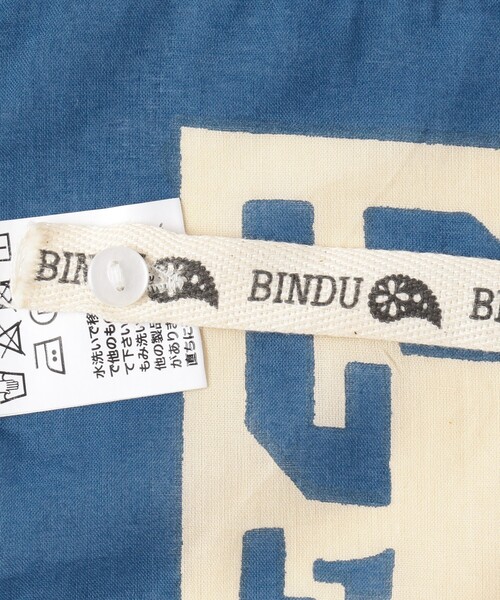 FREAK'S STORE(フリークスストア)の「Bindu/ビンドゥー Tijuana2 Map Scarf/ティファナ2 マッププリント スカーフ(バンダナ/スカーフ・レディース・ブルー・ONE SIZE)」の4枚目の写真