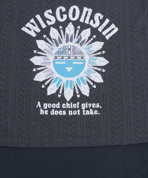 チチカカ（チチカカ）の「レースレイヤーＴワンピース（ワンピース・レディース・チャコールグレー/ベージュ/カーキ・FREE）」の15枚目の写真