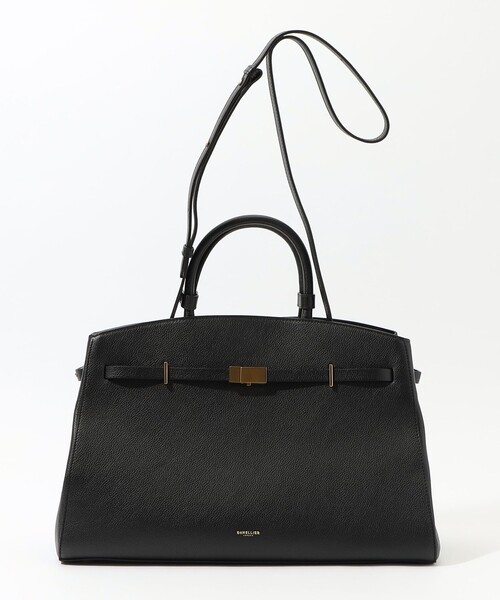DEMELLIER LONDON（デメリエーロンドン）の「DEMELLIER NEW YORK TOPHANDLE バッグ（ハンドバッグ・レディース・ブラック・FREE）」の12枚目の写真