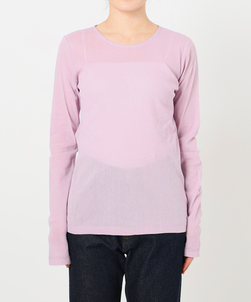 コットンチュールプルオーバー（Tシャツ/カットソー）｜SLOBE