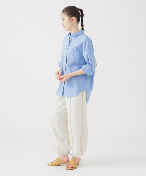 B:MING by BEAMS（ビーミングバイビームス）の「撥水 パラシュート パンツ（S～M）（その他パンツ・レディース・ホワイト系その他5/ネイビー・SMALL/MEDIUM）」の8枚目の写真