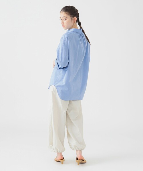 B:MING by BEAMS（ビーミングバイビームス）の「撥水 パラシュート パンツ（S～M）（その他パンツ・レディース・ホワイト系その他5/ネイビー・SMALL/MEDIUM）」の9枚目の写真