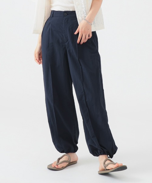 B:MING by BEAMS（ビーミングバイビームス）の「撥水 パラシュート パンツ（S～M）（その他パンツ・レディース・ホワイト系その他5/ネイビー・SMALL/MEDIUM）」の4枚目の写真