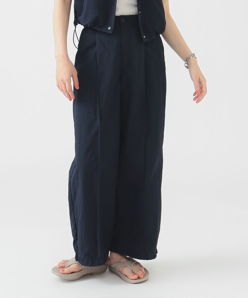 B:MING by BEAMS（ビーミングバイビームス）の「撥水 パラシュート パンツ（S～M）（その他パンツ・レディース・ホワイト系その他5/ネイビー・SMALL/MEDIUM）」の3枚目の写真