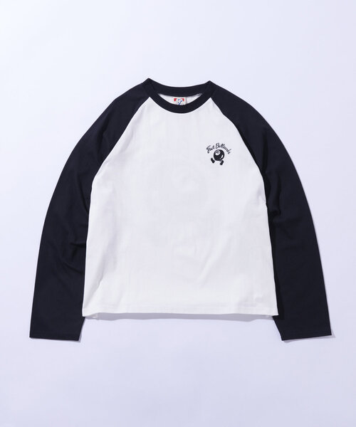 WHO'S WHO gallery（フーズフーギャラリー）の「【UNISEX/ユニセックス】COOPER FACTビリヤードラグランロンTEE（Tシャツ/カットソー・レディース・ブラック/チャコールグレー・MEDIUM/LARGE）」の7枚目の写真