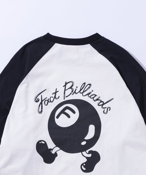 WHO'S WHO gallery（フーズフーギャラリー）の「【UNISEX/ユニセックス】COOPER FACTビリヤードラグランロンTEE（Tシャツ/カットソー・レディース・ブラック/チャコールグレー・MEDIUM/LARGE）」の20枚目の写真