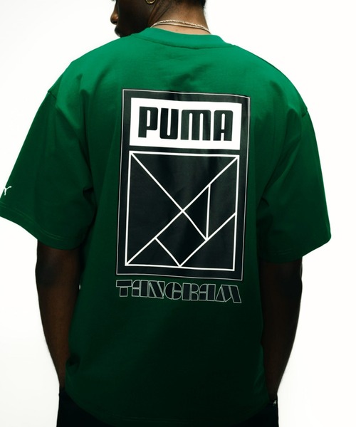 PUMA × TANGRAM TEE PUMA BLACK TGA-MT180