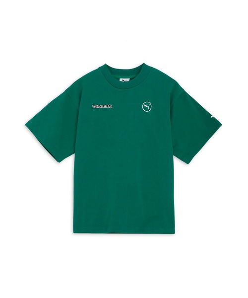 PUMA KUMAMOTO OHZU Tシャツ Sサイズ PUMA プーマ（PUMA）（メンズ）MWQ HOG 半袖Tシャツ BROCCOLI