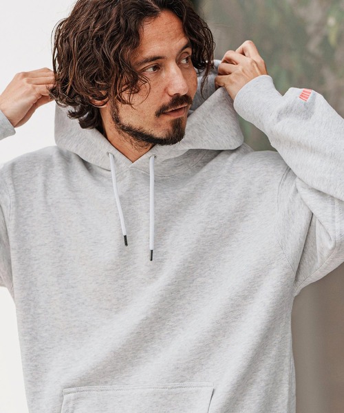 felkod(フィルコッド)の「mpa3727- Heavy Weight Relax Silhouette Parka パーカー(パーカー・メンズ・ブラック/ネイビー/アッシュ・XL/L/M/S)」の2枚目の写真