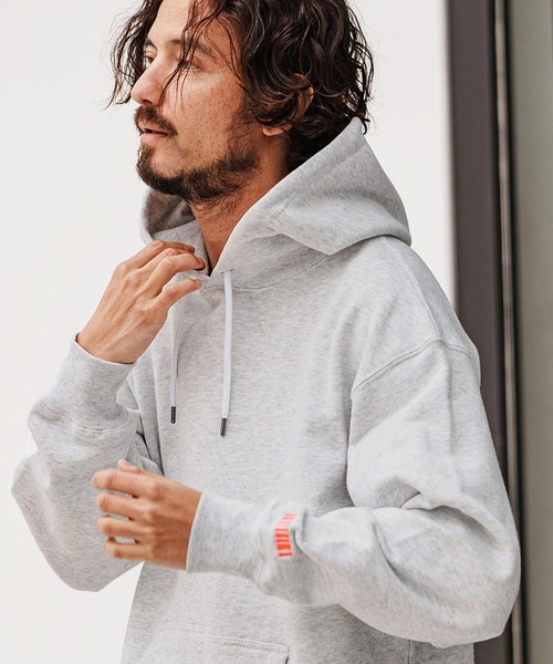 felkod(フィルコッド)の「mpa3727- Heavy Weight Relax Silhouette Parka パーカー(パーカー・メンズ・ブラック/ネイビー/アッシュ・XL/L/M/S)」の22枚目の写真