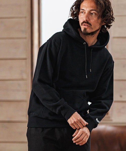 felkod(フィルコッド)の「mpa3727- Heavy Weight Relax Silhouette Parka パーカー(パーカー・メンズ・ブラック/ネイビー/アッシュ・XL/L/M/S)」の8枚目の写真