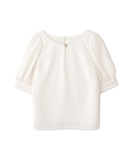 PROPORTION BODY DRESSING(プロポーションボディドレッシング)の「パールバーブラウス / 1215110306(シャツ/ブラウス・レディース・ピンク/ホワイト/ブルー・SMALL/MEDIUM)」の4枚目の写真