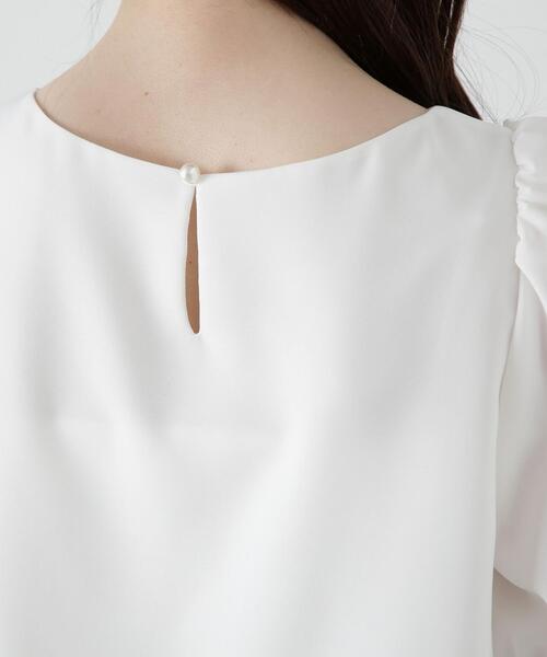 PROPORTION BODY DRESSING（プロポーションボディドレッシング）の「パールバーブラウス / 1215110306（シャツ/ブラウス・レディース・ピンク/ホワイト/ブルー・SMALL/MEDIUM）」の11枚目の写真