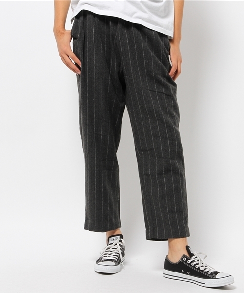Lui's(ルイス)の「Lui's(ルイス) ストライプウールパンツ(その他パンツ・メンズ・ネイビー/グレー・SMALL/MEDIUM)」の12枚目の写真