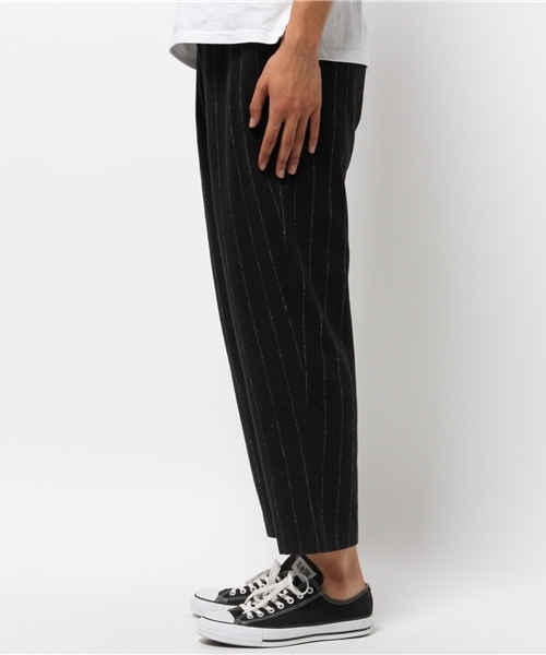 Lui's(ルイス)の「Lui's(ルイス) ストライプウールパンツ(その他パンツ・メンズ・ネイビー/グレー・SMALL/MEDIUM)」の3枚目の写真