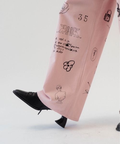 Knuth Marf（クヌースマーフ）の「lace up pointed toe pumps（パンプス・レディース・ブラック/レッド・24/25/23）」の3枚目の写真