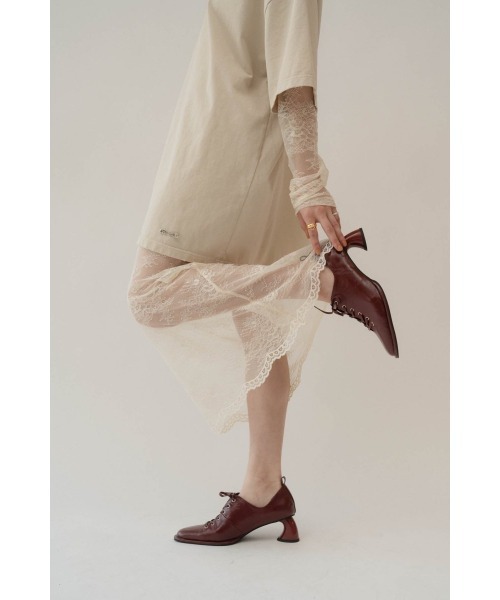 Knuth Marf（クヌースマーフ）の「lace up pointed toe pumps（パンプス・レディース・ブラック/レッド・24/25/23）」の8枚目の写真