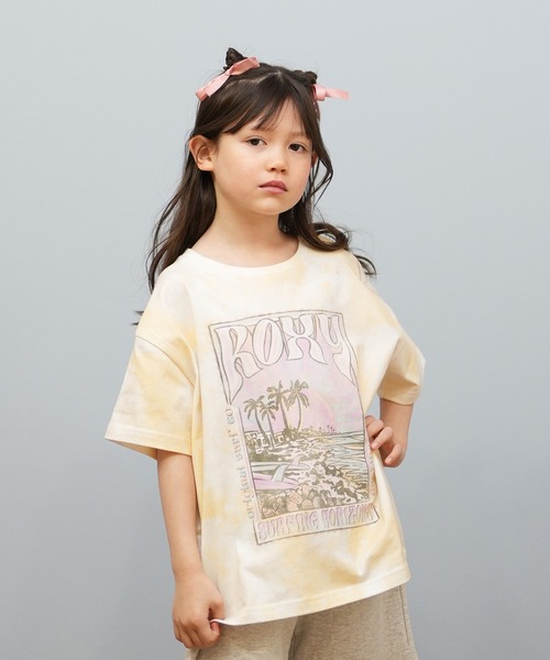 セール】ROXY/ロキシー MINI SURFING HORIZONS キッズ 半袖T