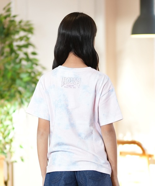 ROXY（ロキシー）の「ROXY/ロキシー MINI SURFING HORIZONS キッズ 半袖Tシャツ TST251120（Tシャツ/カットソー・キッズ・オフホワイト/オレンジ/ピンク・120cm/130cm/140cm/150cm）」の8枚目の写真