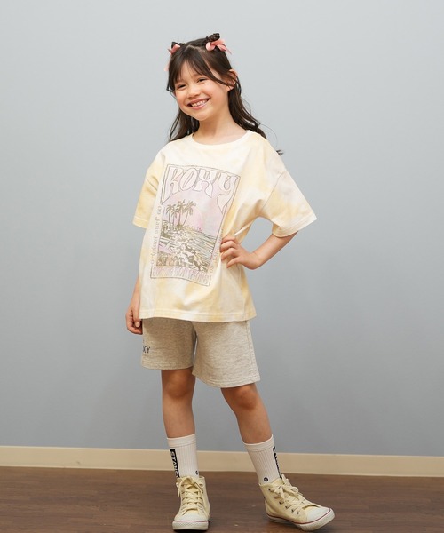 ROXY（ロキシー）の「ROXY/ロキシー MINI SURFING HORIZONS キッズ 半袖Tシャツ TST251120（Tシャツ/カットソー・キッズ・オフホワイト/オレンジ/ピンク・120cm/130cm/140cm/150cm）」の14枚目の写真