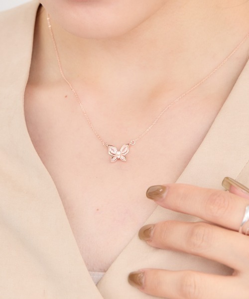 【現品のみ】素敵なバタフライネックレス・グルーデコ・ハンドメイド アンミカ バタフライドリーム ネックレス