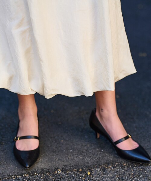 DRESSTERIOR（ドレステリア）の「【裏地あり/後ろウエストゴム】シアーワッシャーバルーンスカート（スカート・レディース・チャコールグレー/アイボリー・36/34/38/40）」の8枚目の写真