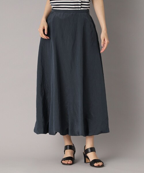 DRESSTERIOR（ドレステリア）の「【裏地あり/後ろウエストゴム】シアーワッシャーバルーンスカート（スカート・レディース・チャコールグレー/アイボリー・36/34/38/40）」の17枚目の写真