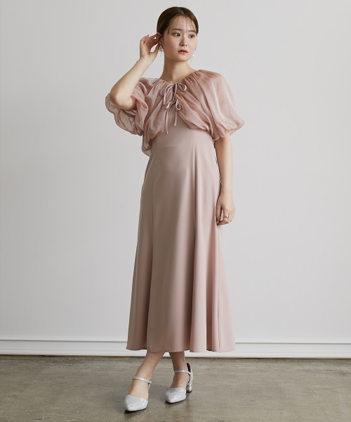 トレフル　38group E65 バレエの女神 バルーンボレロ×マーメイドキャミソールドレス（ドレス）｜Jolie et