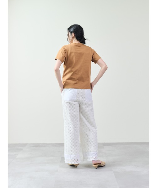 DOLLUPOOPS（ドールアップウップス）の「フロントツイストアシメヘムトップス（Tシャツ/カットソー・レディース・キャメル/ブラック/カーキ/ブルー・38）」の10枚目の写真