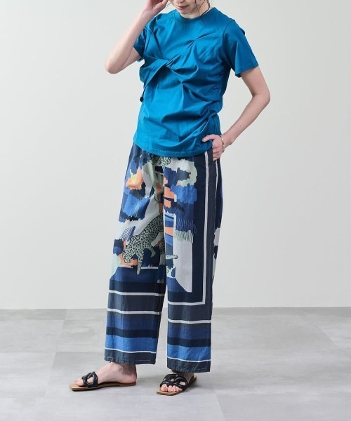 DOLLUPOOPS(ドールアップウップス)の「フロントツイストアシメヘムトップス(Tシャツ/カットソー・レディース・キャメル/ブラック/カーキ/ブルー・38)」の6枚目の写真