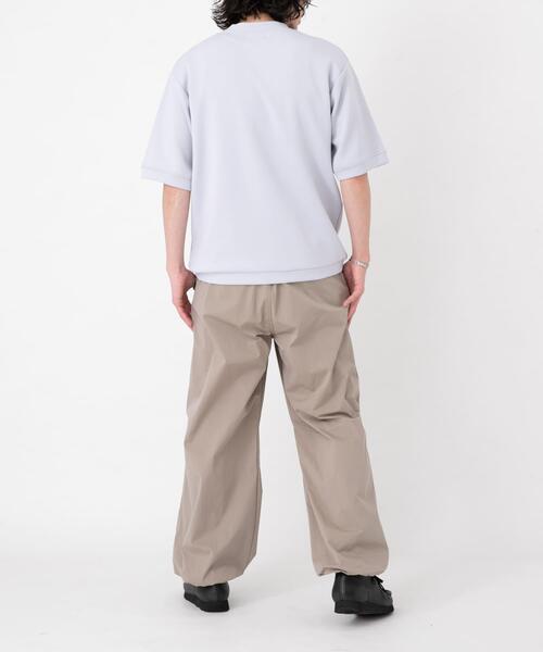 URBAN RESEARCH Sonny Label(アーバンリサーチサニーレーベル)の「シルキーダンボールニットTシャツ(Tシャツ/カットソー・メンズ・チャコールグレー/グレー系その他/グリーン/ホワイト/ネイビー/ブルー・MEDIUM/LARGE/X-LARGE)」の10枚目の写真