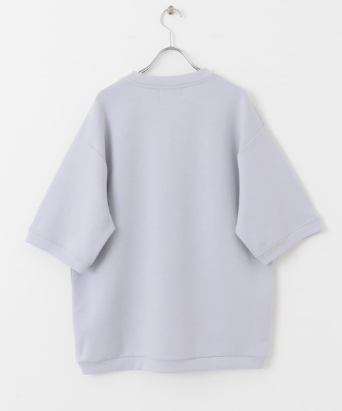 aer（ニットTシャツ） セール】シルキーダンボールニットTシャツ（Tシャツ/カットソー