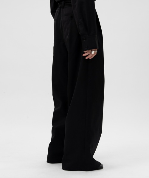 LAPIIS（ラピス）の「BELTED ZIP UP JUMPSUIT（つなぎ/オールインワン・メンズ・ブラック/チャコールグレー・MEDIUM/LARGE）」の8枚目の写真