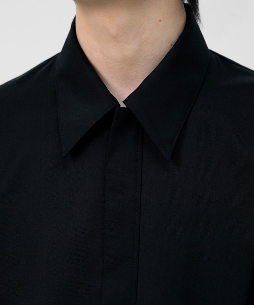 LAPIIS（ラピス）の「BELTED ZIP UP JUMPSUIT（つなぎ/オールインワン・メンズ・ブラック/チャコールグレー・MEDIUM/LARGE）」の13枚目の写真