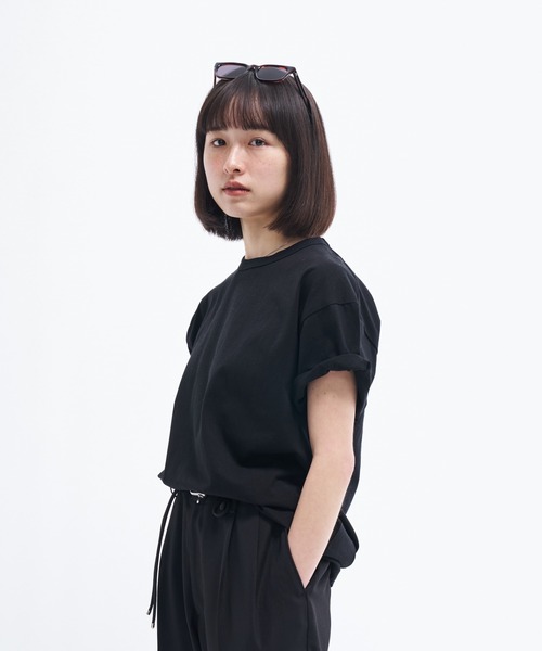 THE BOLDMAN(ザ ボールドマン)の「Crewneck T-shirts / クルーネックTシャツ(Tシャツ/カットソー・メンズ・ホワイト/ネイビー/ブラウン/ホワイト系その他/ブラック・LARGE/MEDIUM)」の3枚目の写真